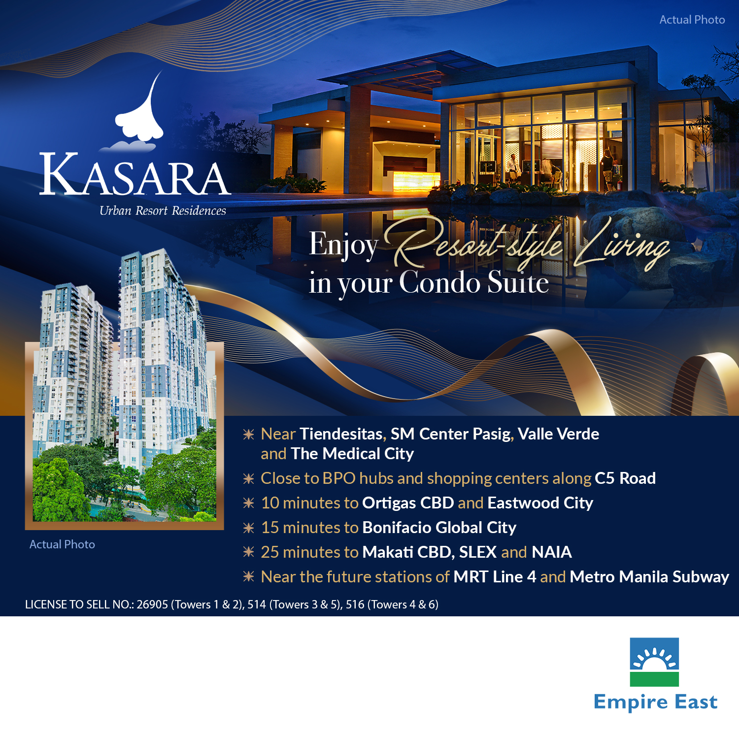 Condominium in Pasig, Philippines